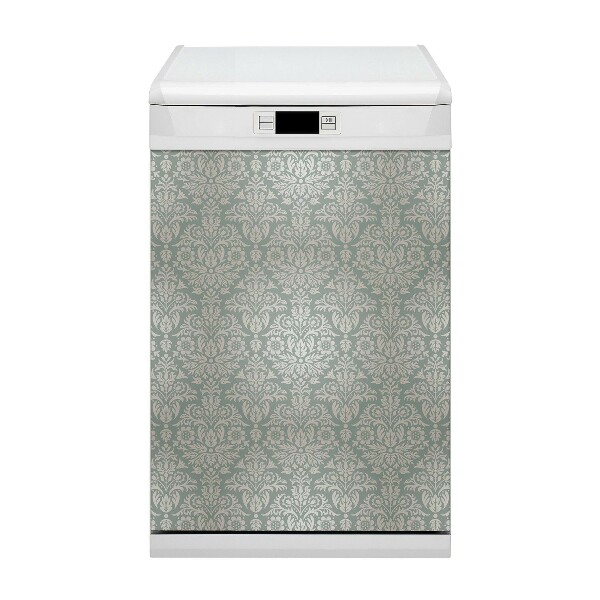 Magnetic dishwasher cover Floral pattern