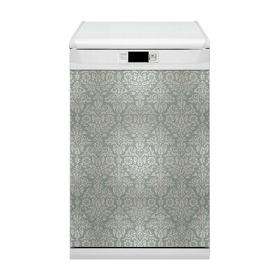 Magnetic dishwasher cover Floral pattern