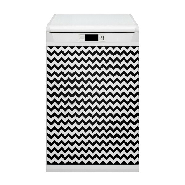 Magnetic dishwasher cover Zigzags