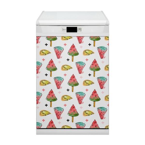 Dishwasher cover Watermelon on a stick