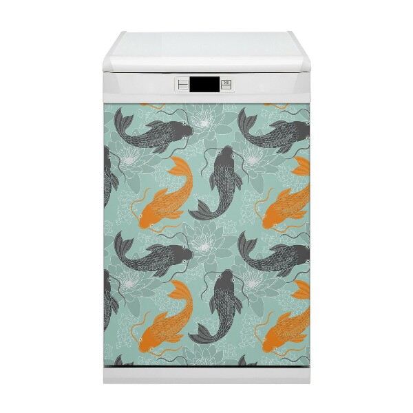 Dishwasher cover magnet Chinese carp