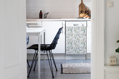 Dishwasher cover magnet Herringbone