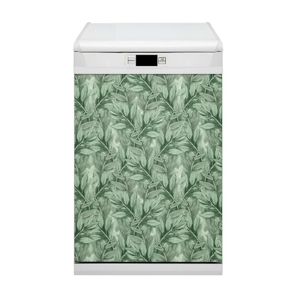 Magnetic dishwasher cover Smooth leaves