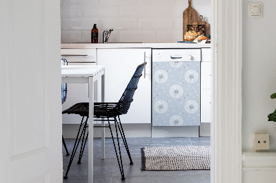 Dishwasher cover dandelions