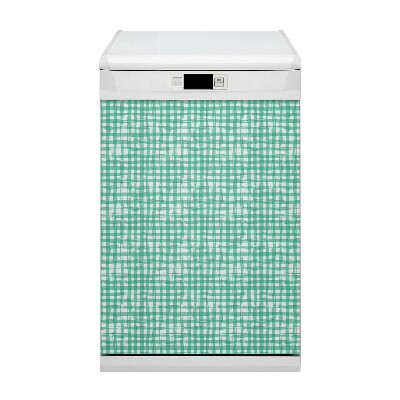 Decorative dishwasher magnet Green grille