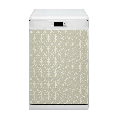 Dishwasher cover magnet Geometric pattern