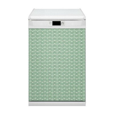 Magnetic dishwasher cover Art Deco