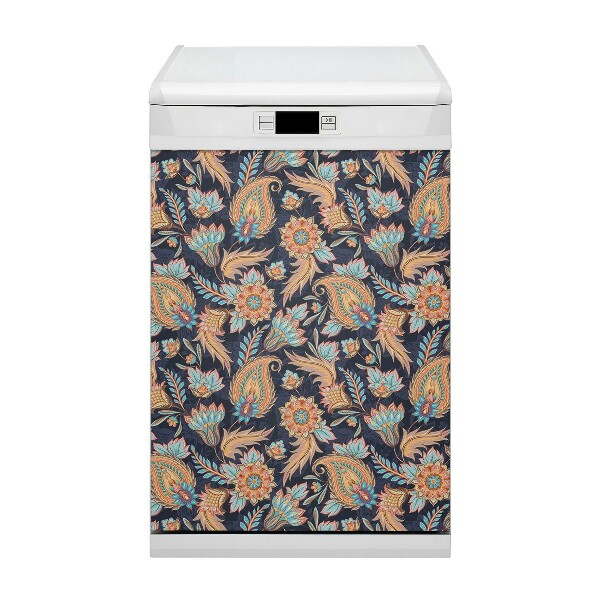 Magnetic dishwasher cover Paisley