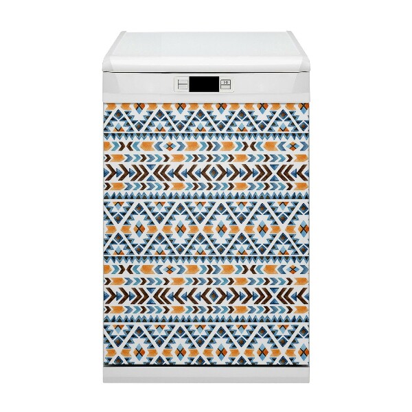 Magnetic dishwasher cover Ethnic motifs