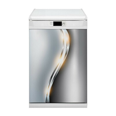 Magnetic dishwasher cover Silver passage