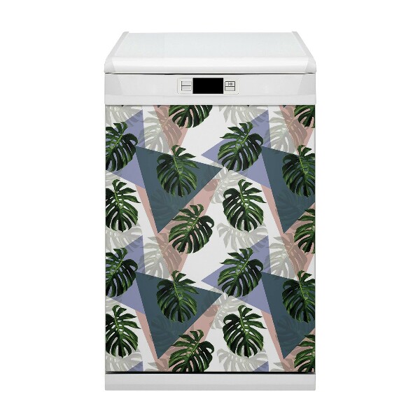 Magnetic dishwasher cover Monster pattern