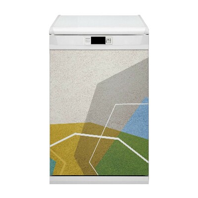 Dishwasher cover Geometric figures