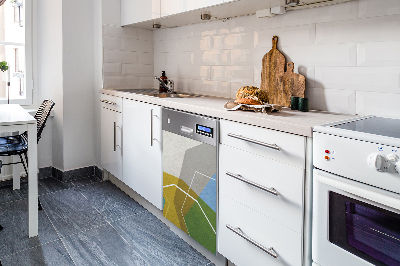 Dishwasher cover Geometric figures