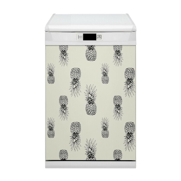 Dishwasher cover Plastic pineapple