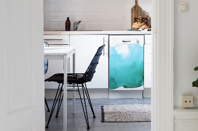 Dishwasher cover magnet Places on canvas