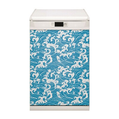 Magnetic dishwasher cover Hawaii island