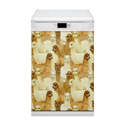 Dishwasher cover Alpaca