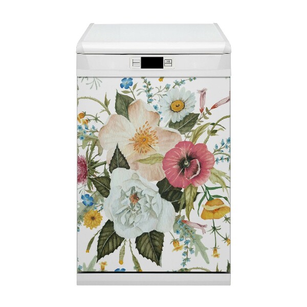 Dishwasher cover Field bouquet