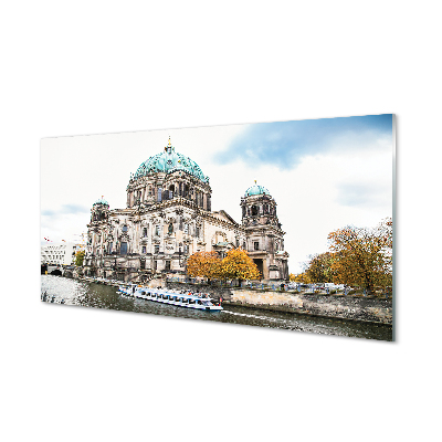 Acrylic print Germany river berlin cathedral