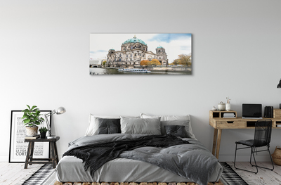 Acrylic print Germany river berlin cathedral