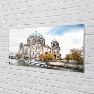 Acrylic print Germany river berlin cathedral