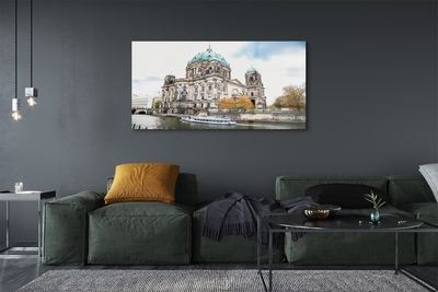 Acrylic print Germany river berlin cathedral