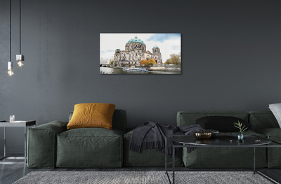 Acrylic print Germany river berlin cathedral