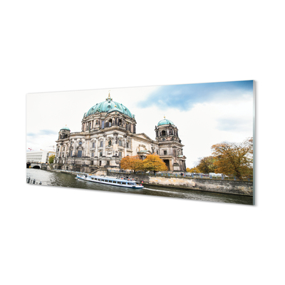 Acrylic print Germany river berlin cathedral