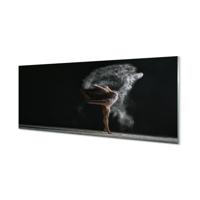 Acrylic print Smoke woman
