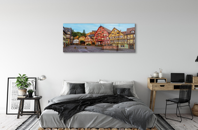 Acrylic print Germany bayern old town