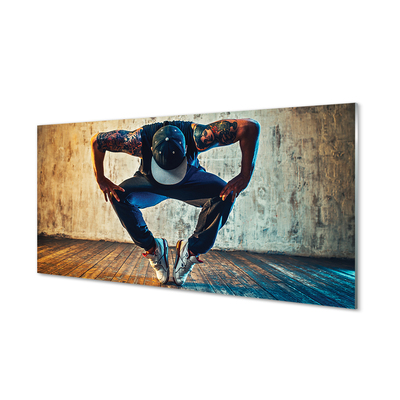 Acrylic print Hip hop man