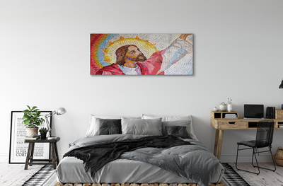 Acrylic print Jesus mosaic
