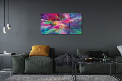 Acrylic print Fractals colorful