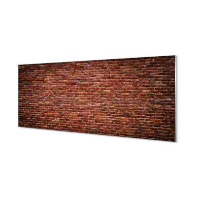 Acrylic print Vintage brick wall