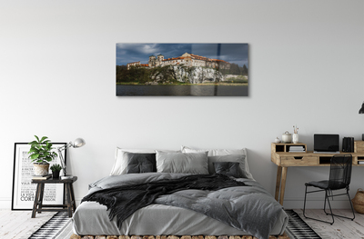 Acrylic print Krakow castle river