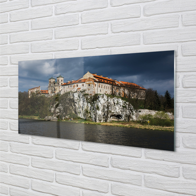 Acrylic print Krakow castle river