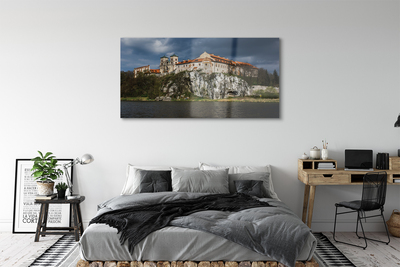 Acrylic print Krakow castle river