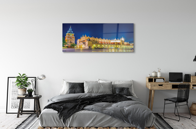 Acrylic print Sukiennice night