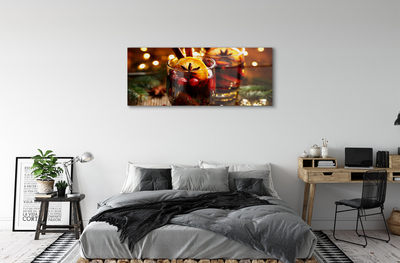 Acrylic print Cinnamon tea winter