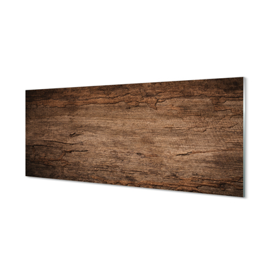 Acrylic print Texture of the wood grain