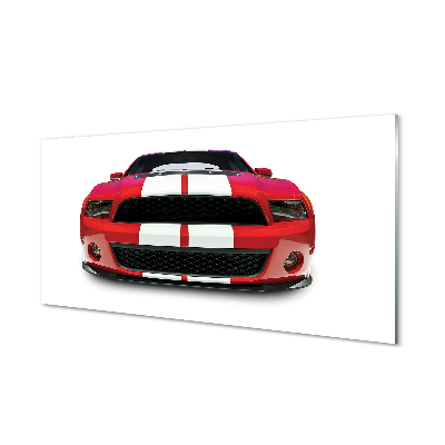 Acrylic print Red sports car