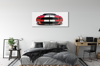 Acrylic print Red sports car