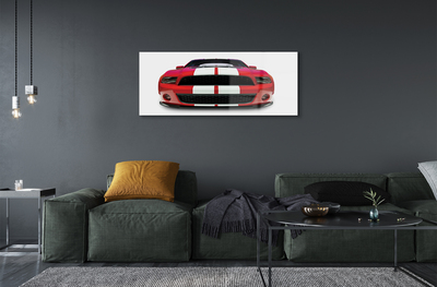 Acrylic print Red sports car