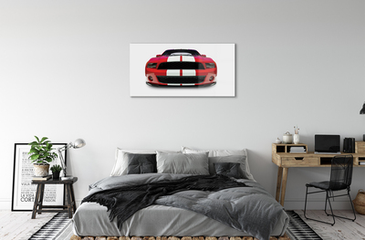 Acrylic print Red sports car