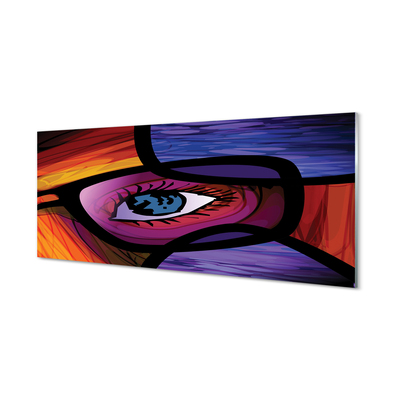 Acrylic print Eye image