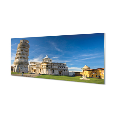 Acrylic print Italy tower of pisa cathedral