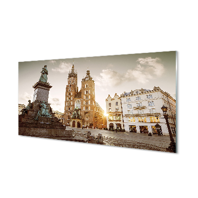 Acrylic print Krakow memorial church