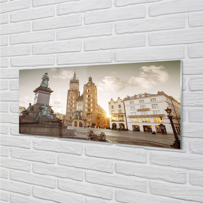 Acrylic print Krakow memorial church