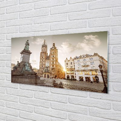 Acrylic print Krakow memorial church