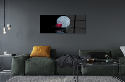 Acrylic print The heart of the moon